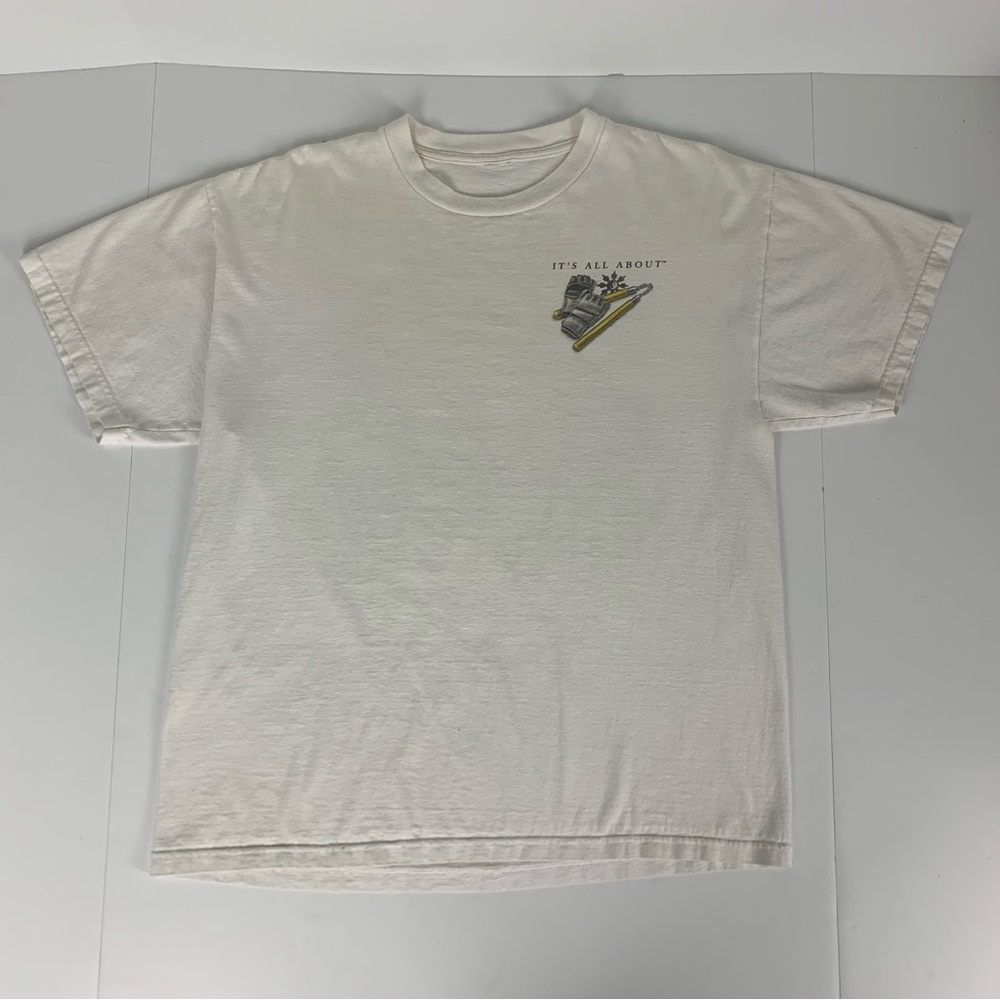 Vintage Y2K Martial Arts T-Shirt “It's All About” Graphic Tee Size Medium Large